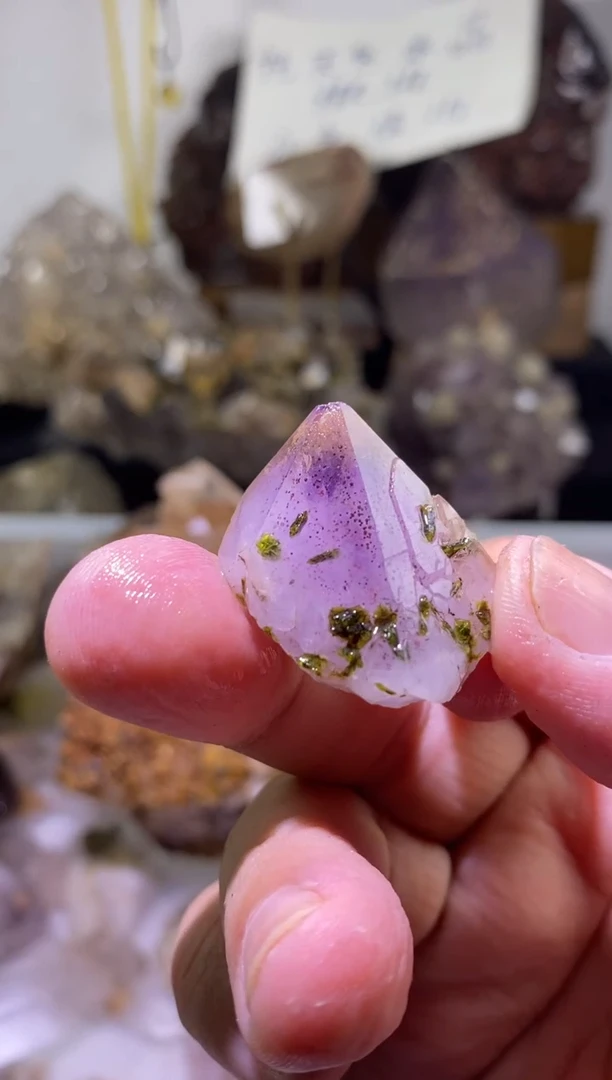 未镶嵌珠宝半成品水晶92号四川超七花园水晶