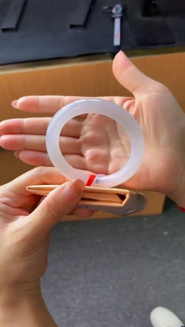 未镶嵌手镯翡翠-C80 圈口50.3