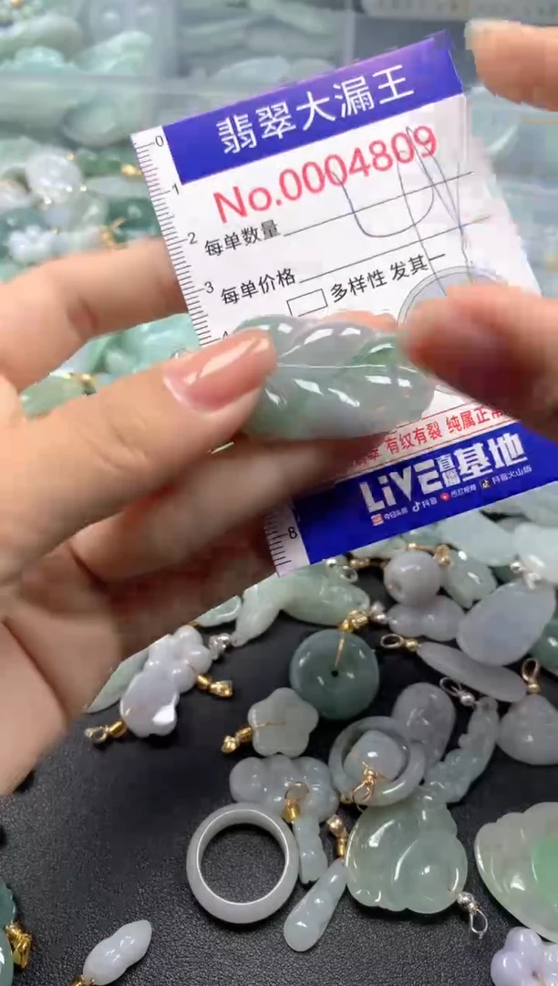 颈饰未镶嵌翡翠4809