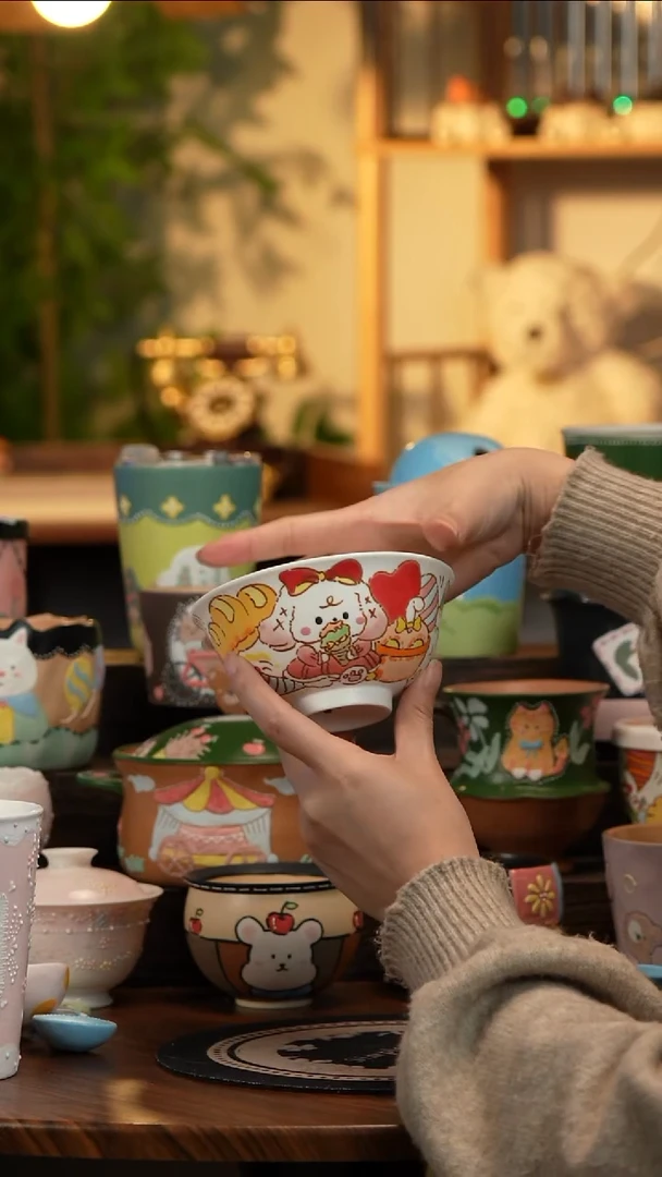 杯子瓷M09景德镇原创手工陶瓷