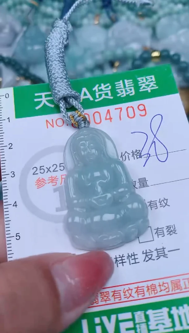 【闪购商品】翡翠颈饰未镶嵌.0004709