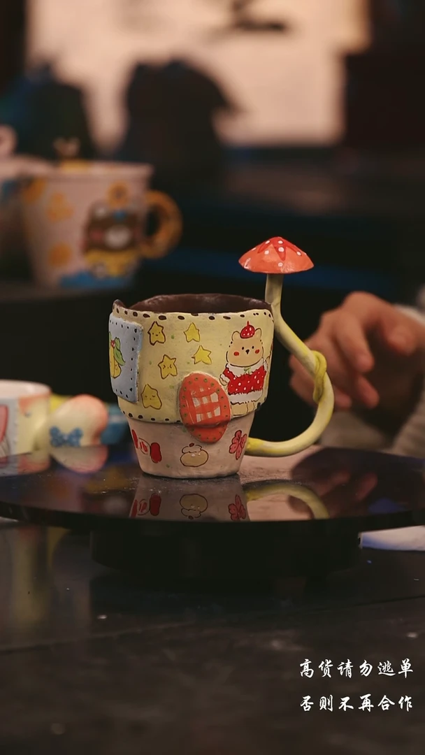 陶瓷景德镇可爱设计师款陶瓷