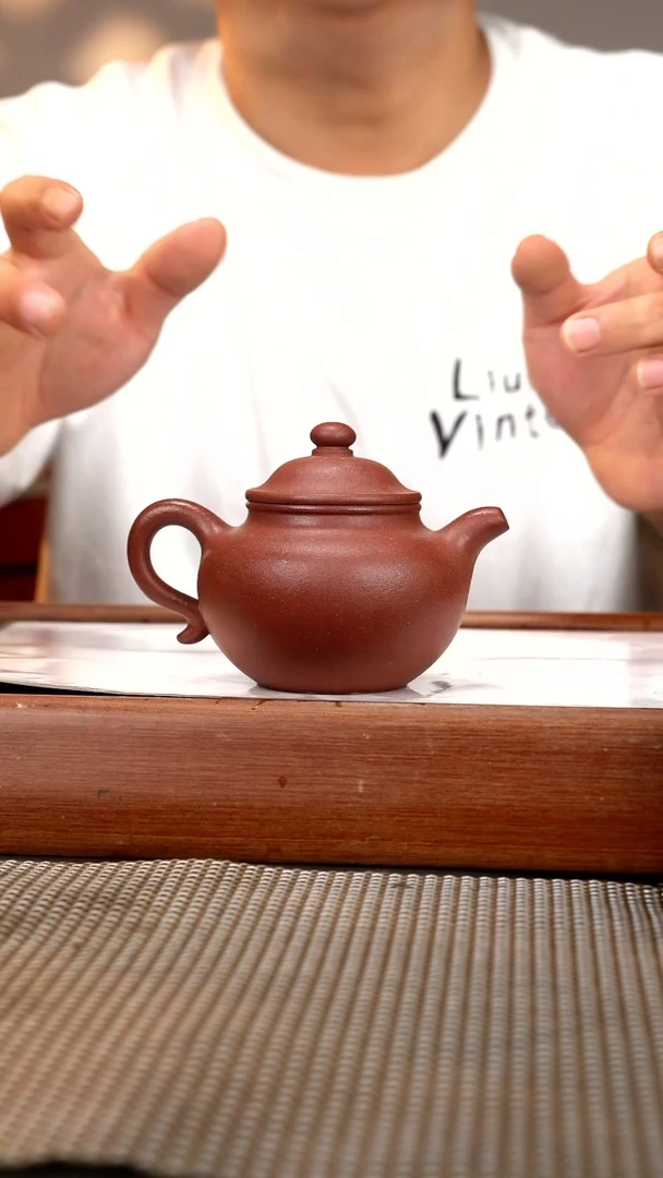 茶壶紫砂wqc 全砂底槽青 莲子