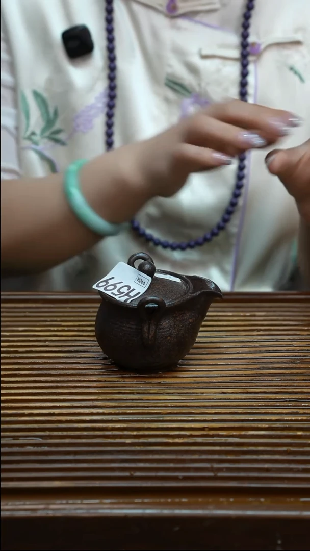 万古烧粗陶手工茶具