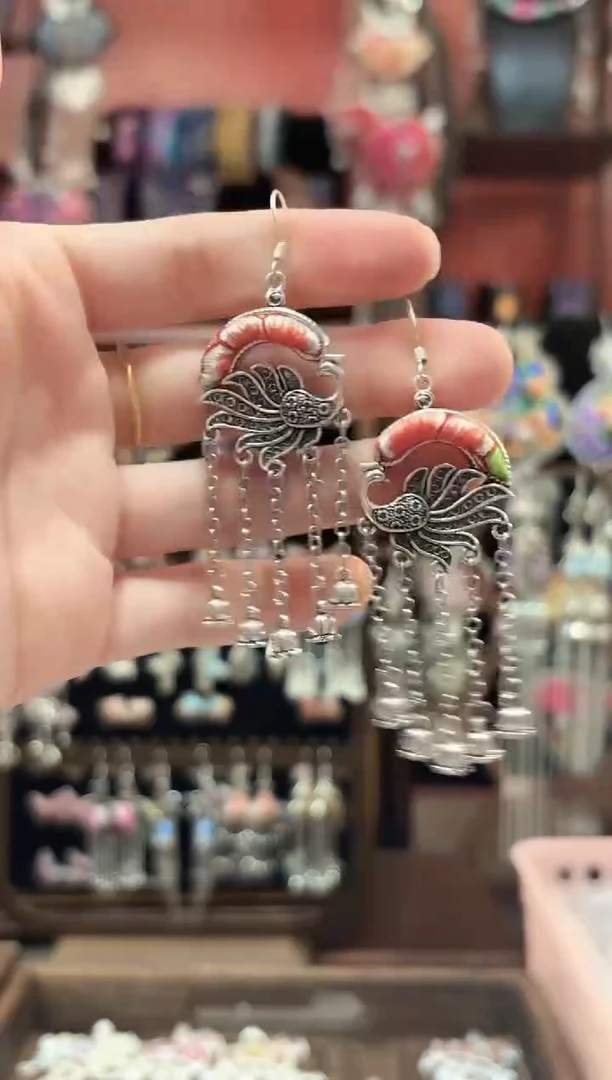 织绣 云织谣民族风精美饰品   455