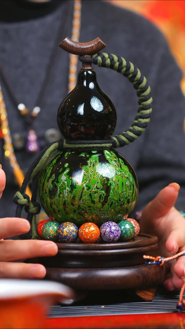 【闪购商品】JU159过年礼臻选大漆酒葫芦