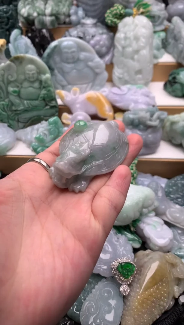 吊坠(不含链)未镶嵌翡翠1