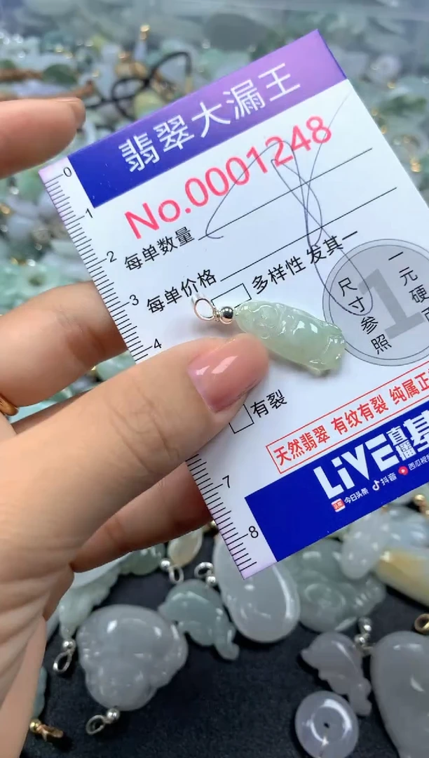 颈饰未镶嵌翡翠1248