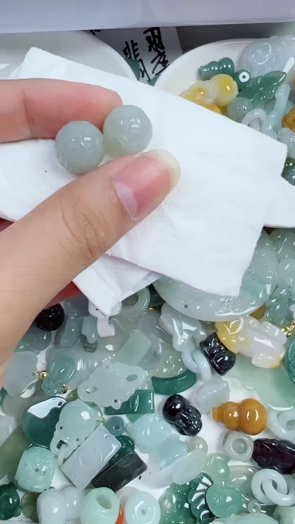 散珠翡翠287号链接,A货翡翠