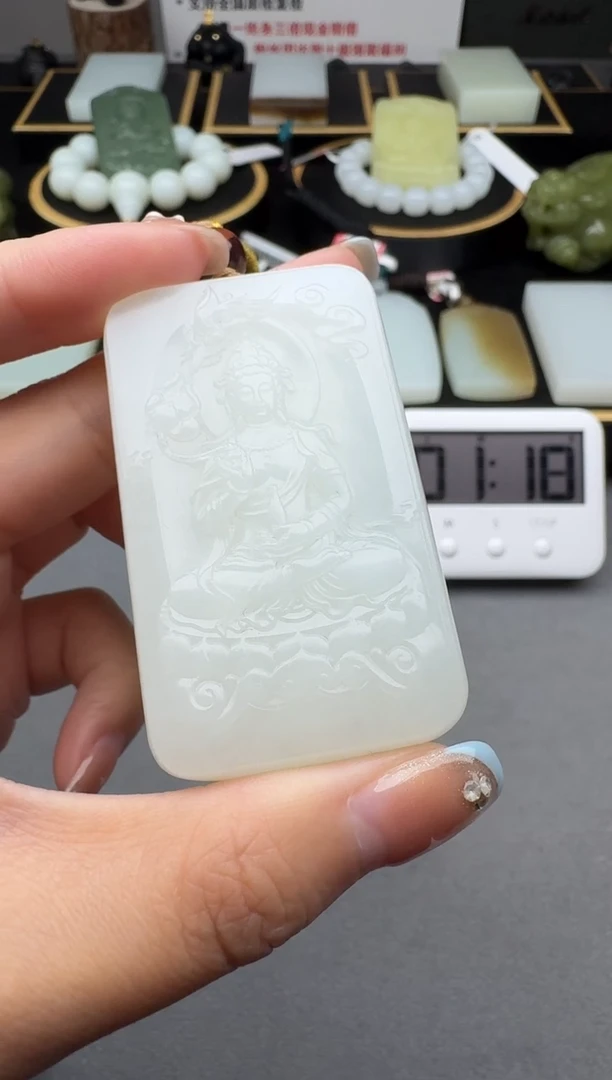颈饰未镶嵌和田玉3