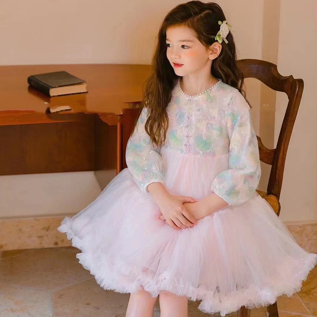 【甲辰童装】女童礼服裙 春 Q16 高货裙子