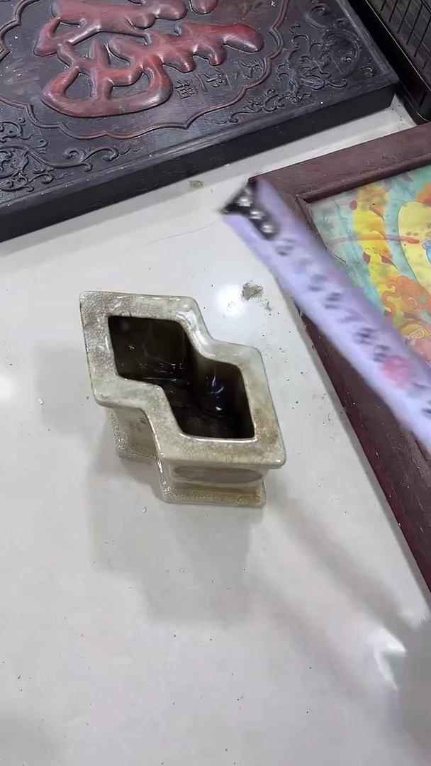 沐头淘摆件雕件  笔筒