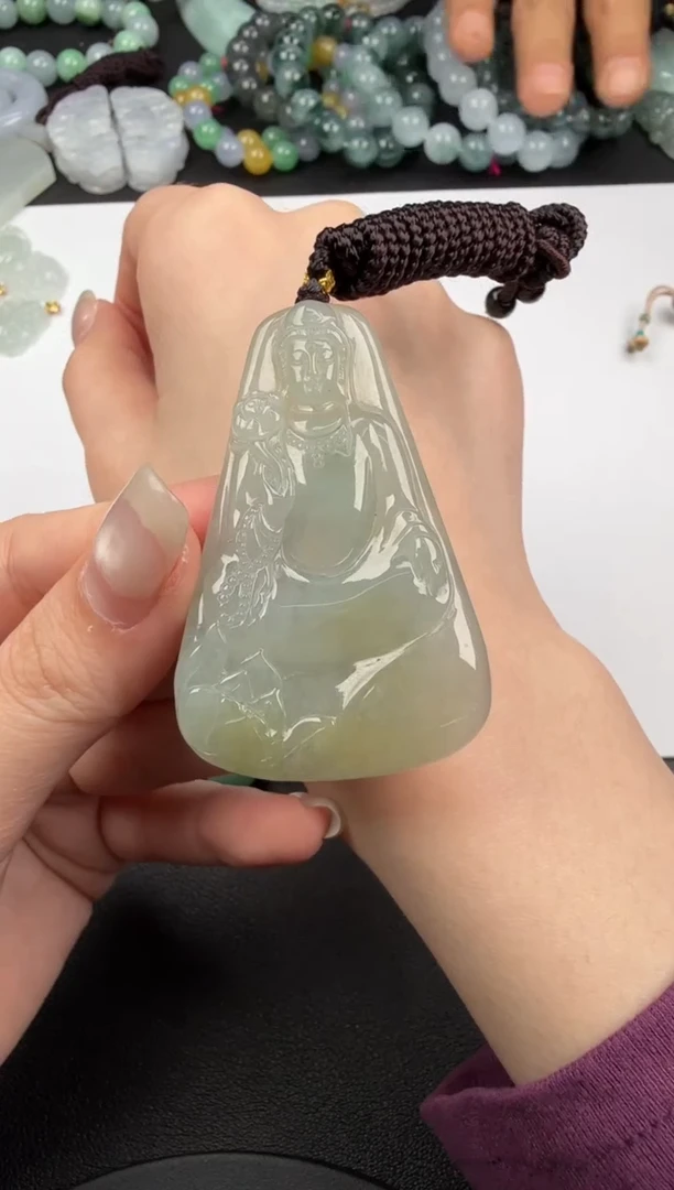 吊坠(不含链)未镶嵌翡翠翡翠饰品-119