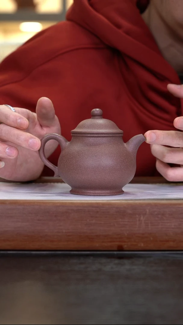 茶壶紫砂XL   全砂底槽清   高潘壶     170cc