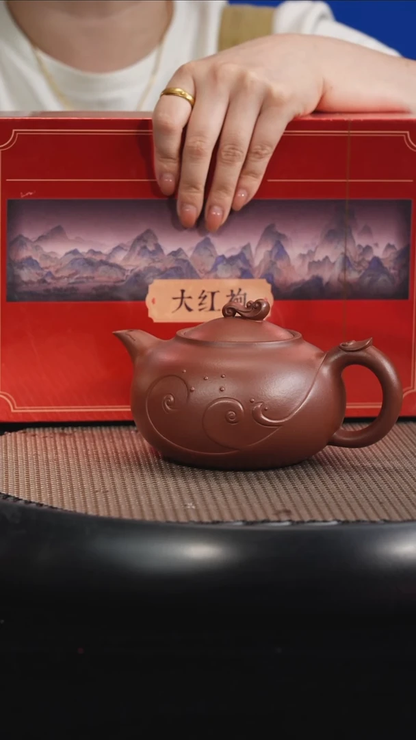 茶壶紫砂【F036】浪淘沙宜兴紫砂FYF