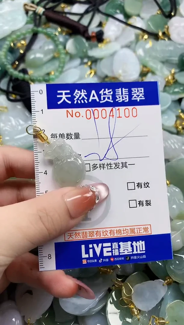 颈饰未镶嵌翡翠天然A货翡翠