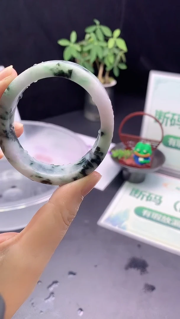 定制翡翠手镯未镶嵌11-53+