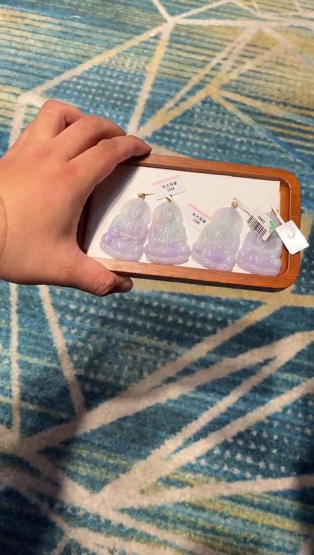 颈饰18K金镶嵌翡翠13463/多样性发一个