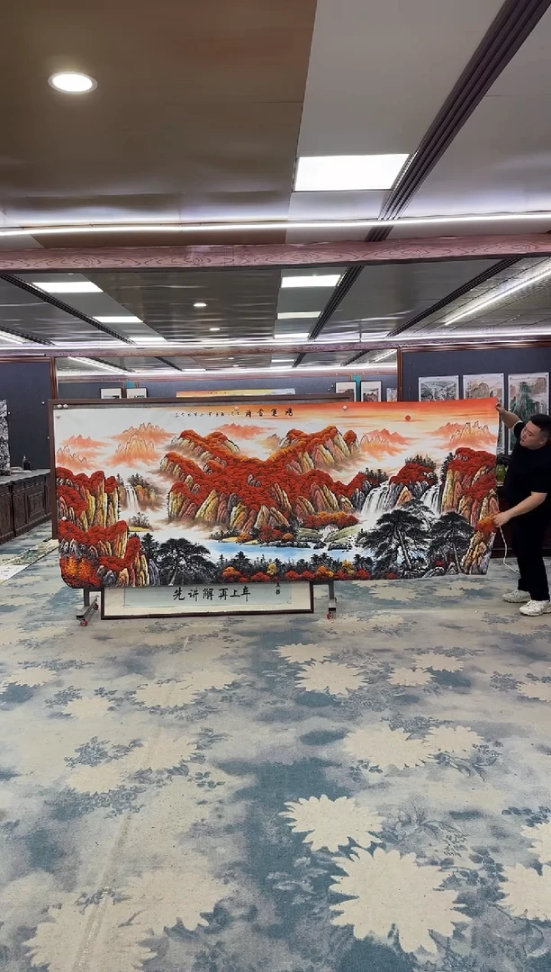 国画W-刘雪红-大丈二-山水国画