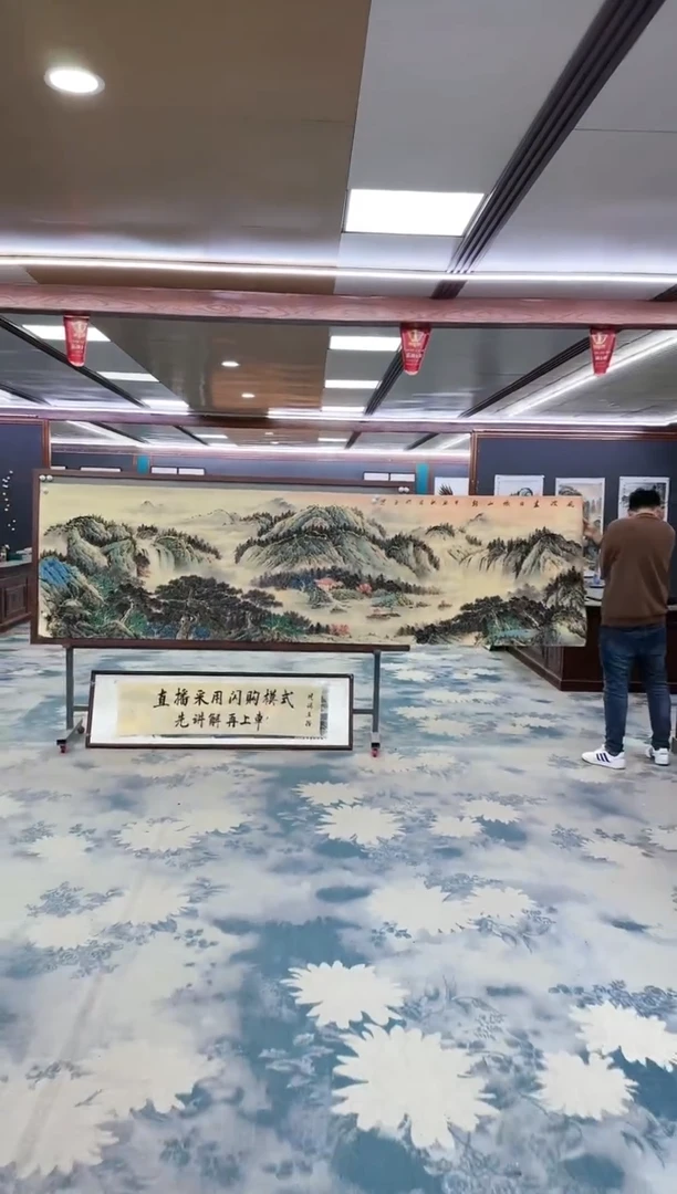 【闪购商品】绘画z张伦玉-山水国画-小丈二