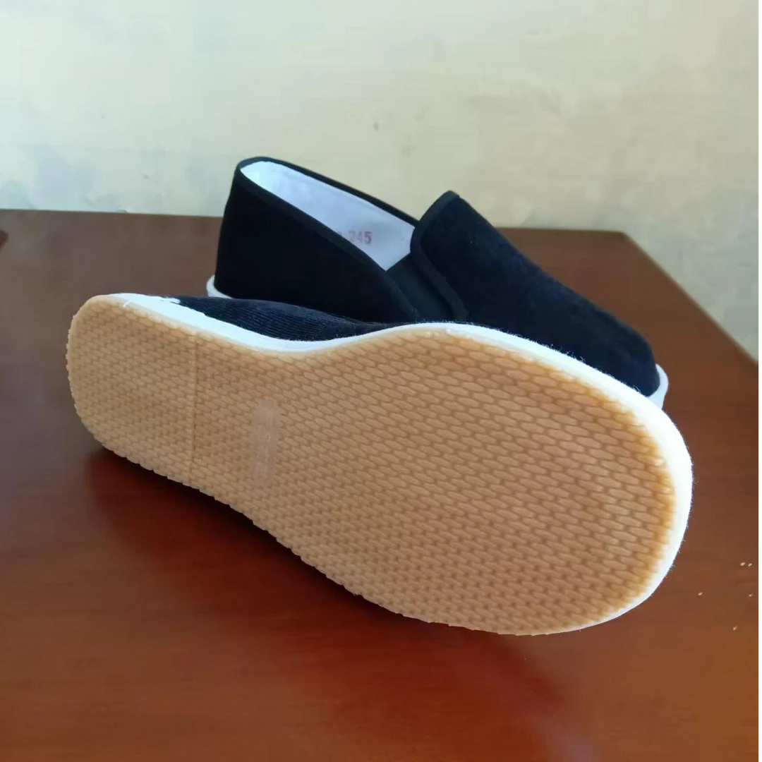 【50两双微瑕库存】舒适耐磨牛筋软底透气养脚开车千层底布鞋