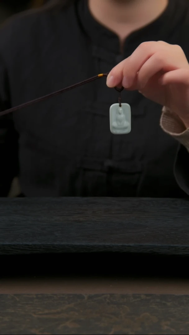 【闪购商品】杯汝窑不开片吊坠悟道1