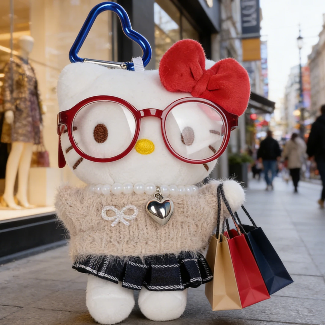 凯蒂猫玩偶Hello Kitty 毛绒挂件