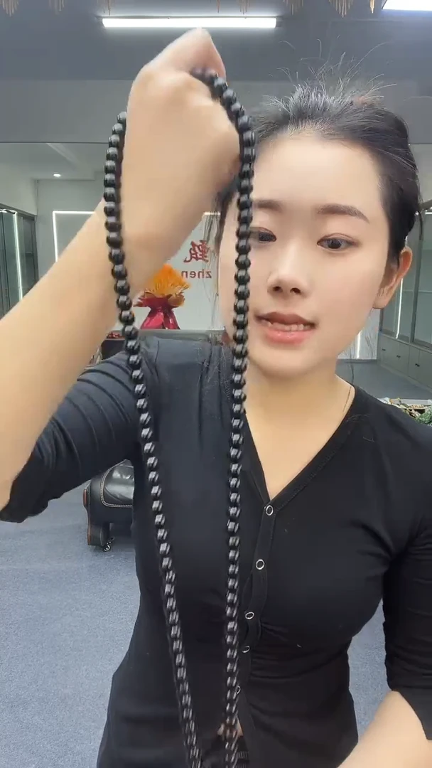 黑色108珠链多样性发货一件