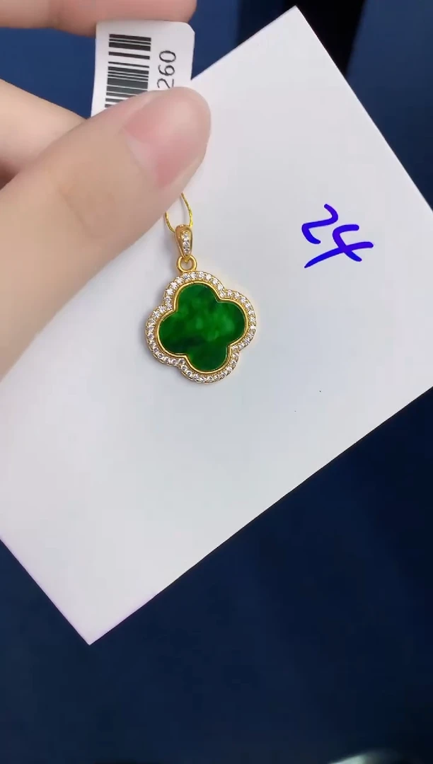 颈饰未镶嵌翡翠天然翡翠缅甸A货