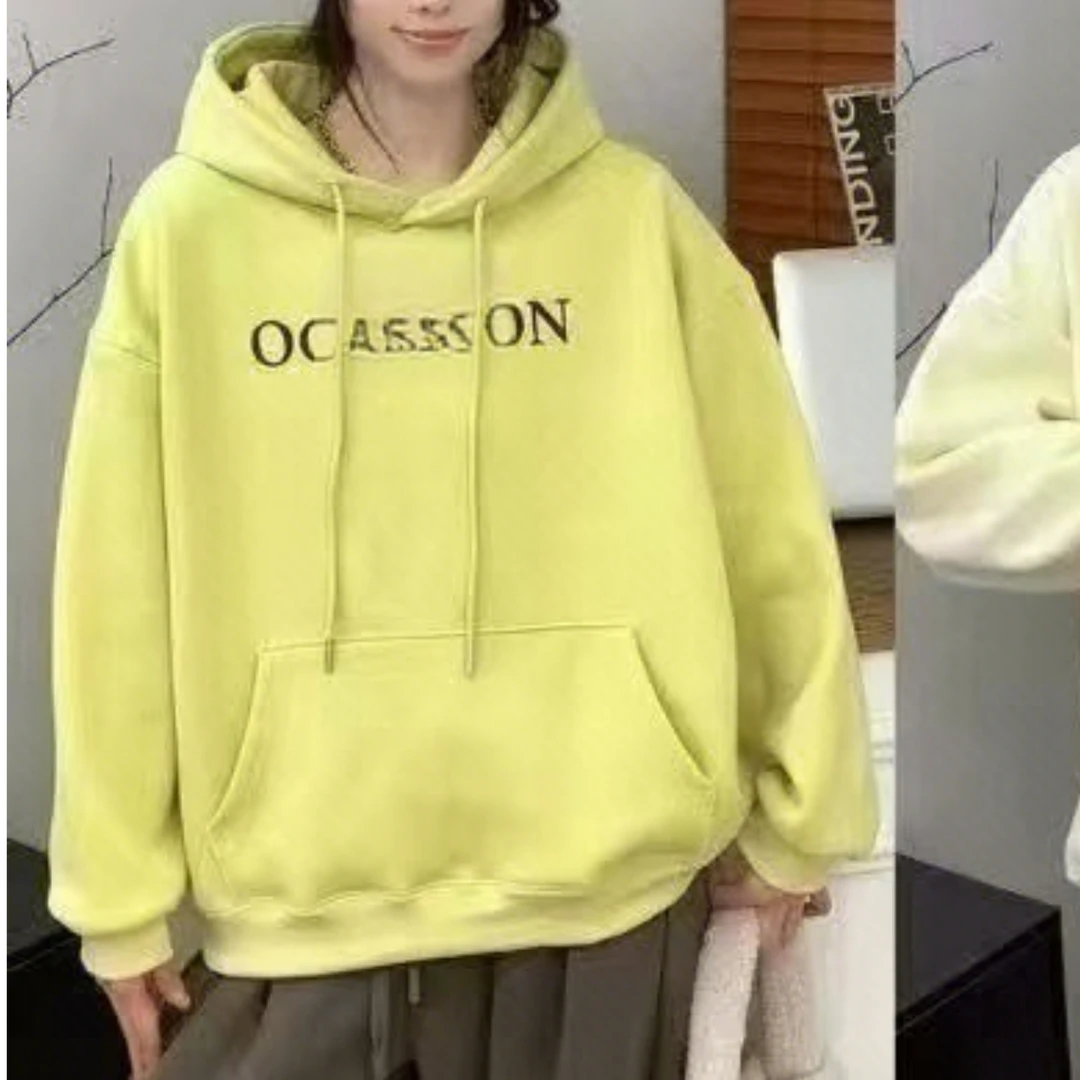 【静姐家】9-7秋冬时尚连帽加绒卫衣