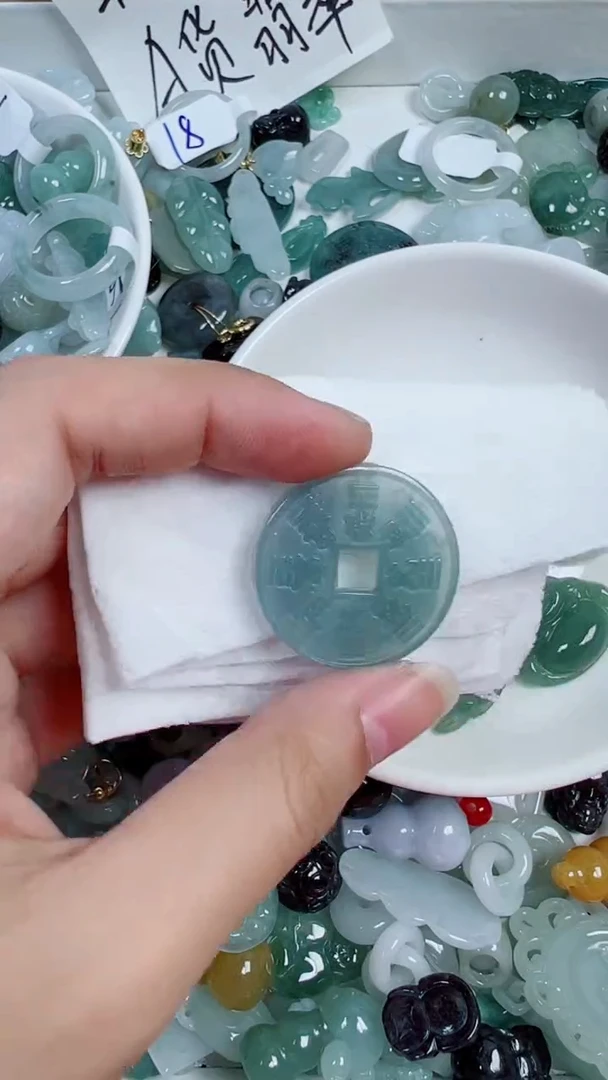 散珠翡翠99号链接,A货翡翠
