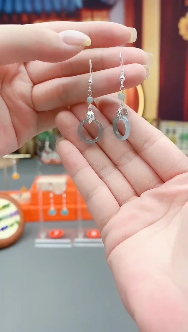 未镶嵌翡翠耳饰111111