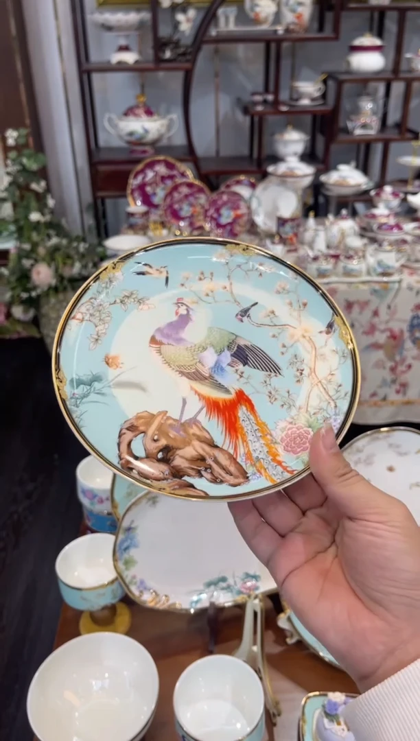 45%以上骨粉骨瓷7英寸平盘