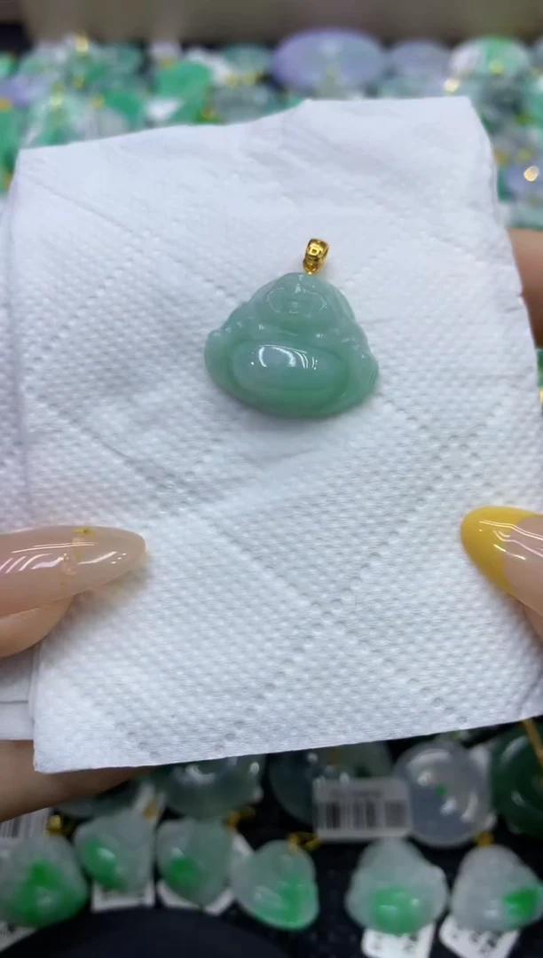 颈饰未镶嵌翡翠天然缅甸翡翠A货