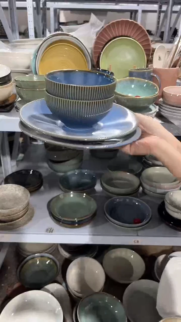 【闪购商品】瓷片外贸尾货瑕疵满20包邮X4 蓝色四件套
