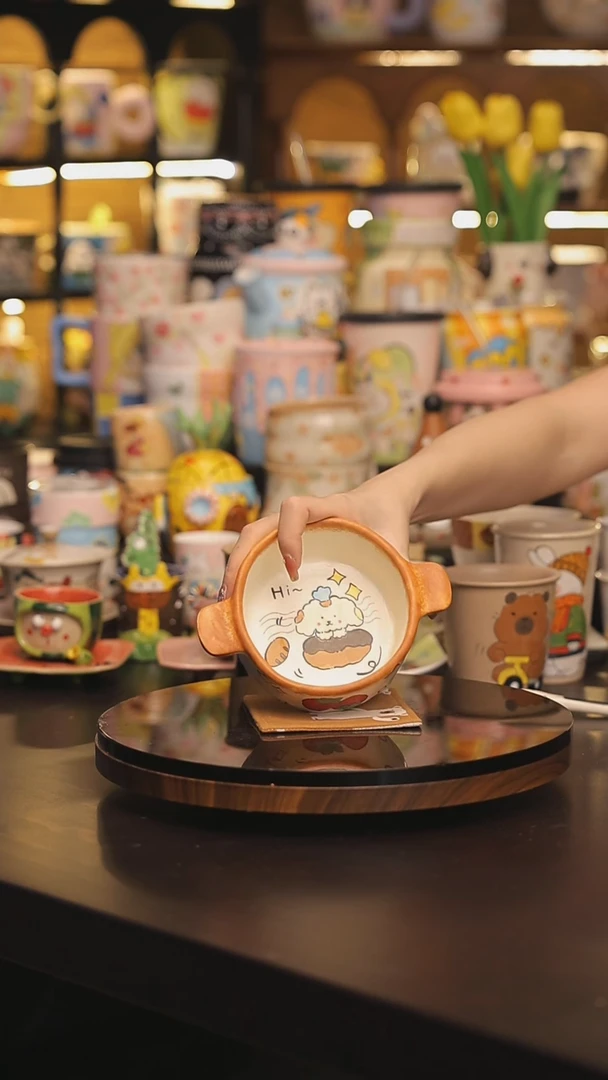 景德镇釉下彩绘设计师款式陶瓷