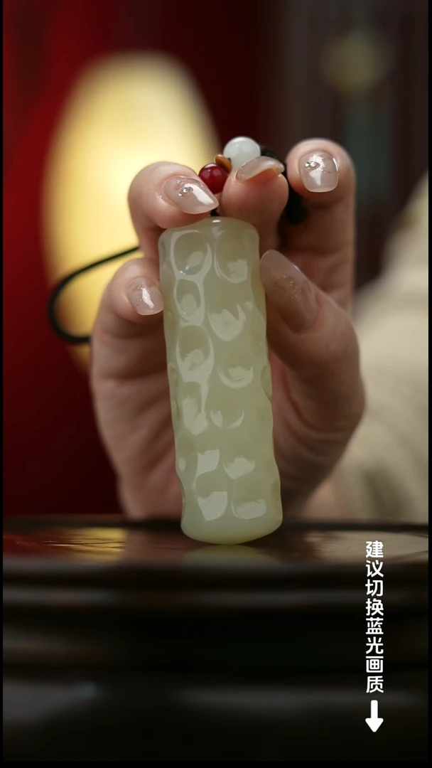 玉【锤纹】天然玉石手把件