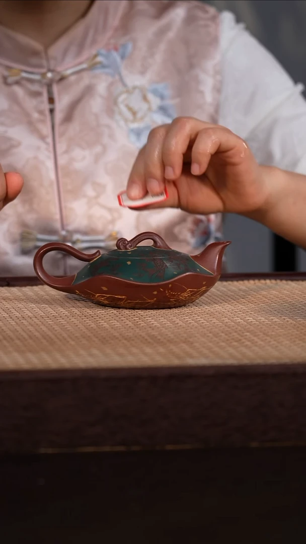 茶壶紫砂紫泥 150cc