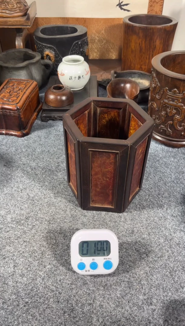 【闪购商品】贡木老五旧藏笔筒
