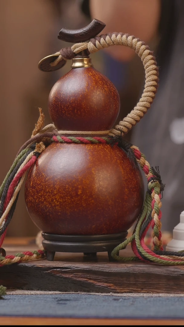 1585号精品大漆葫芦防腐防渗装水茶酒