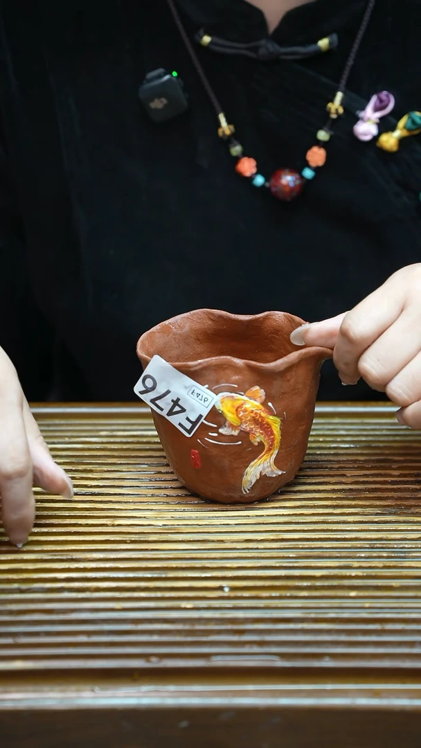 粗陶手工手做茶具