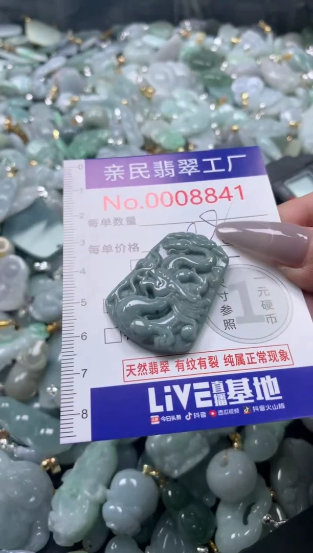 颈饰未镶嵌翡翠8841