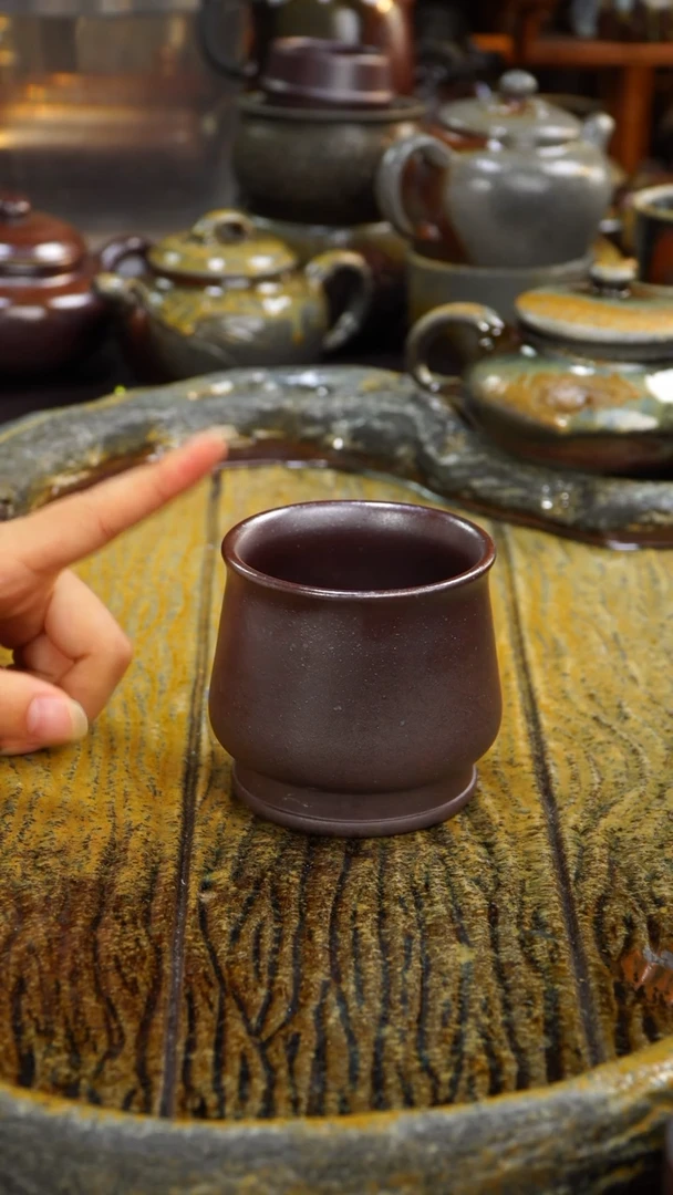 茶壶紫砂纯自然柴烧
