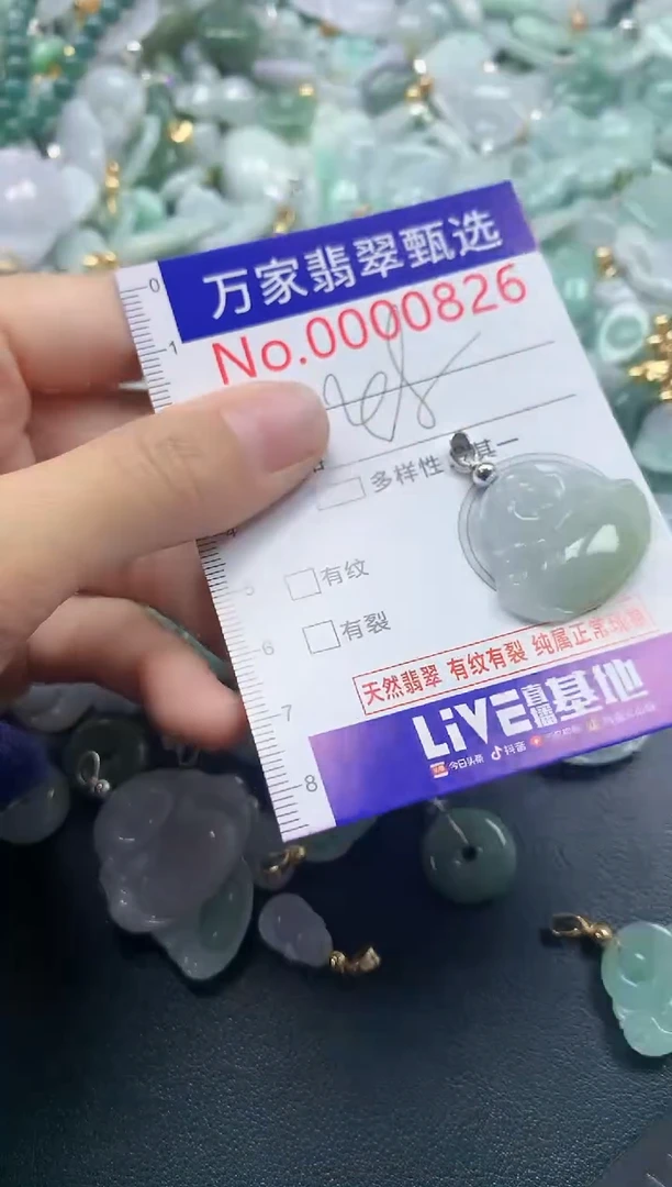 吊坠(不含链)未镶嵌翡翠0826