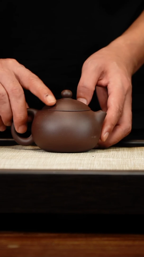 茶壶紫砂紫泥西施