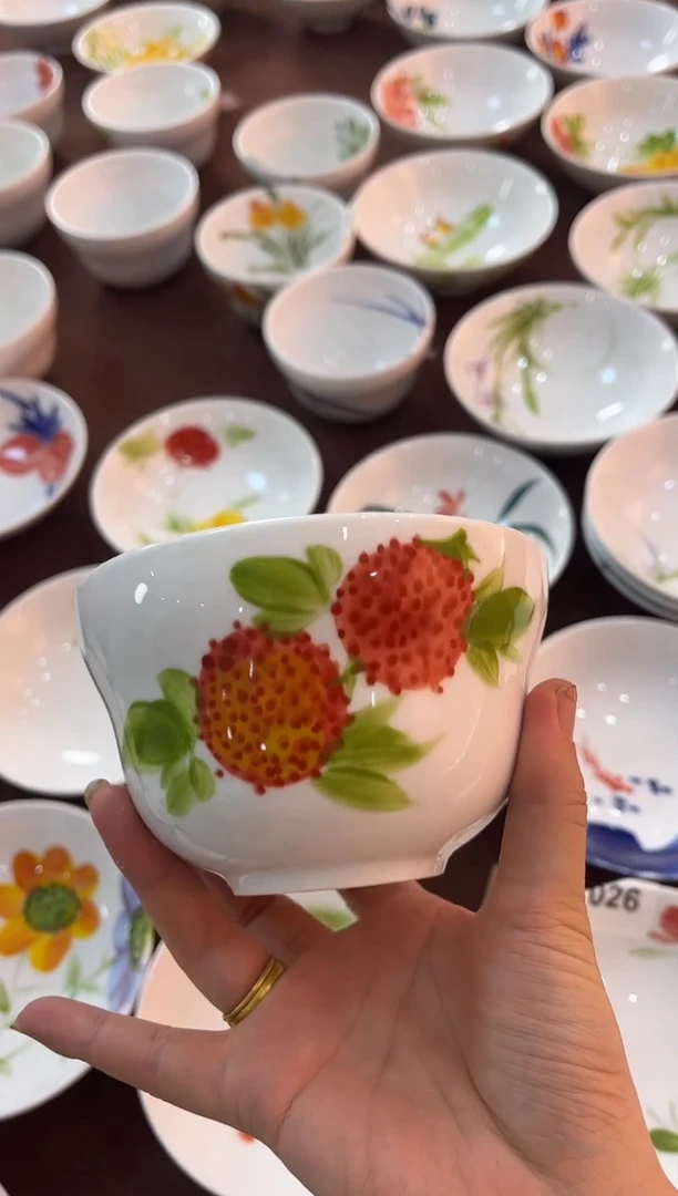 陶瓷景德镇高温釉中彩陶瓷餐具