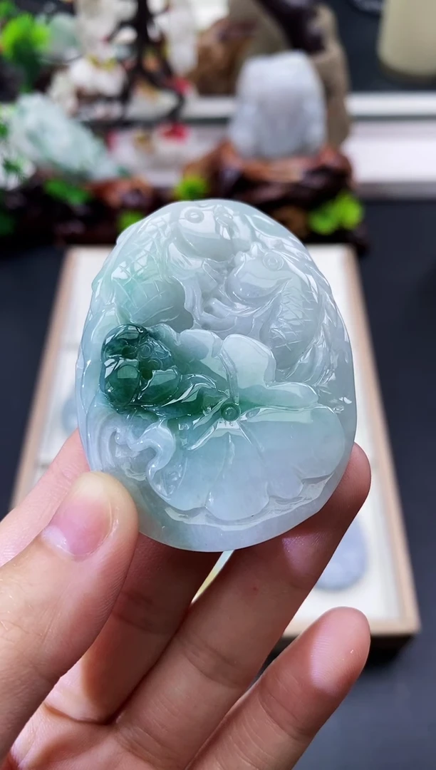 颈饰未镶嵌翡翠天然缅甸A货翡翠