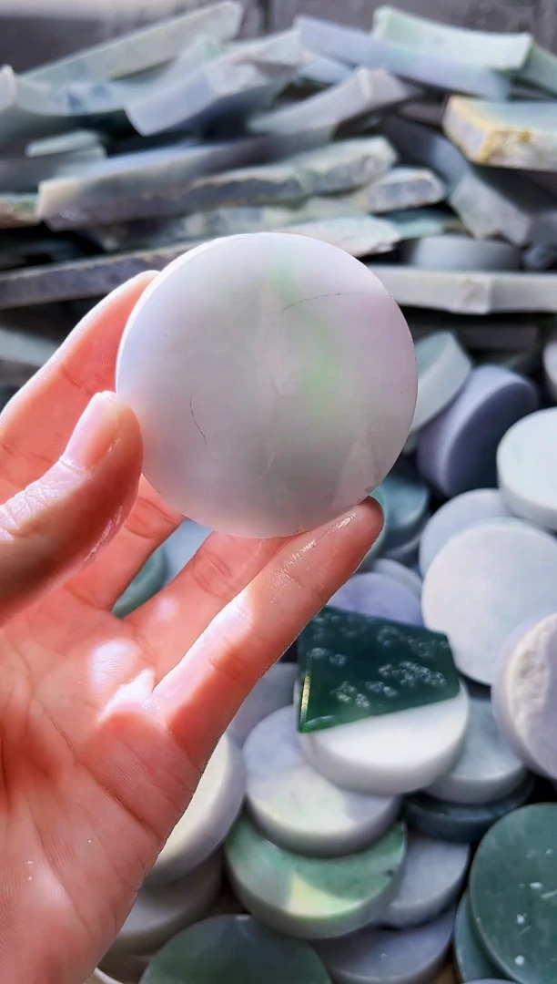 裸石翡翠翡翠a货正品玉石陈852