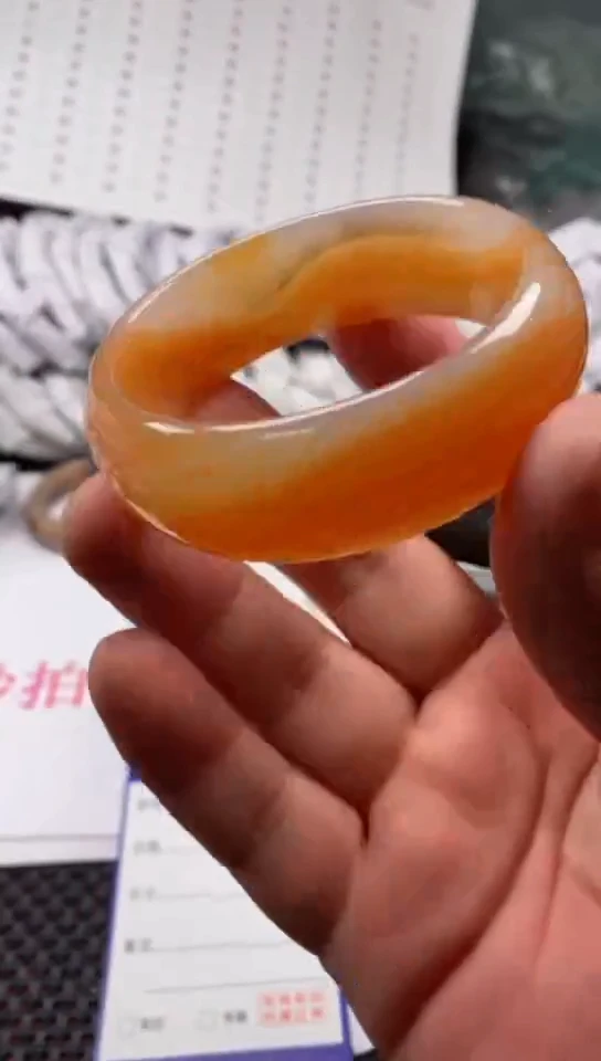 【闪购商品】玛瑙/玉髓手镯未镶嵌378-54多样性发货看清圈口下单