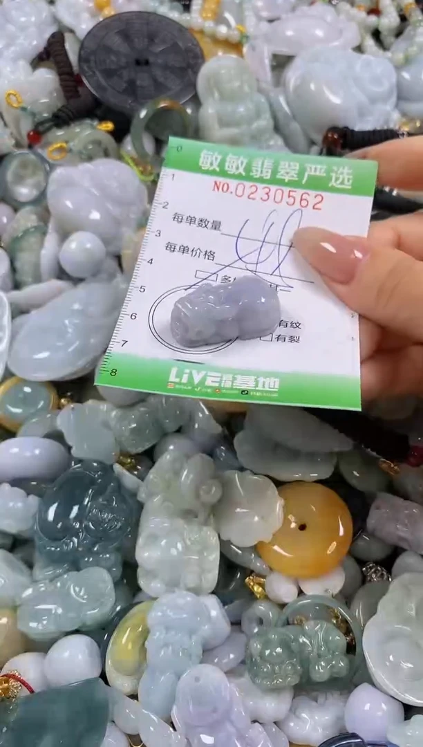 翡翠未镶嵌颈饰闪购0230562